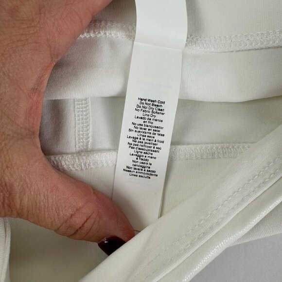 EleVen by Venus Williams NEW Candy Dreams Biker White Foil Women Lrg Activewear - Picture 7 of 10